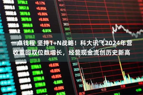 一点钱程 坚持1+N战略!科大讯飞2024年营收重回双位数增长,经营现金流创历史新高