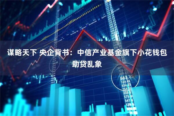 谋略天下 央企背书：中信产业基金旗下小花钱包助贷乱象